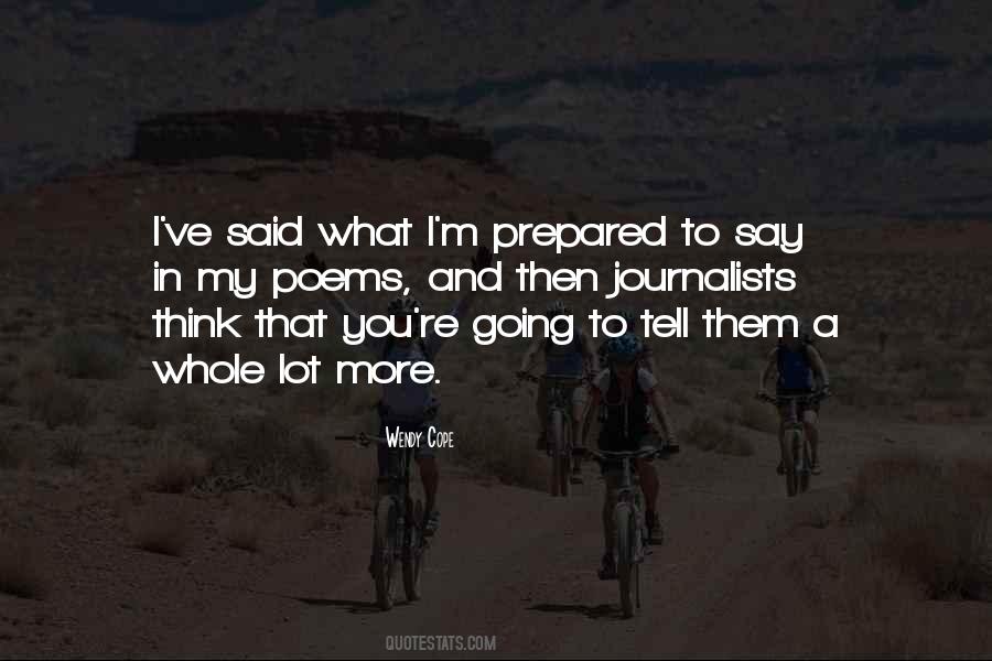 Wendy Cope Quotes #1866747