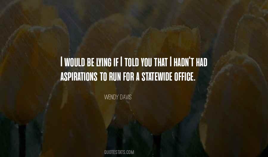 Wendy Davis Quotes #119662