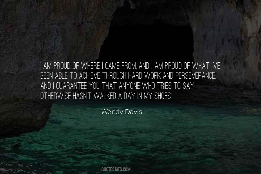 Wendy Davis Quotes #1726830