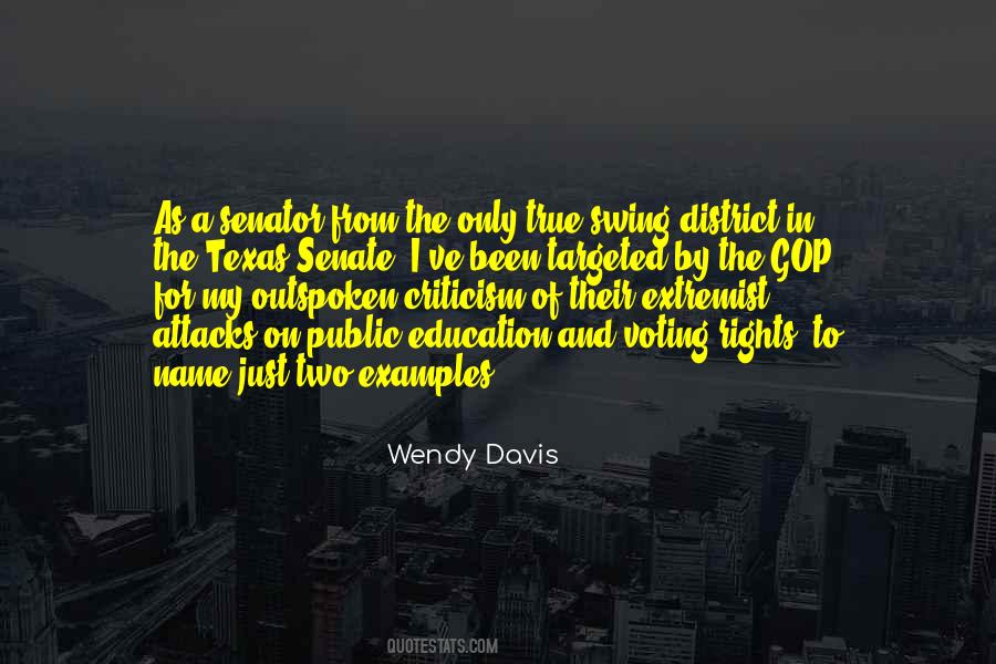 Wendy Davis Quotes #51247