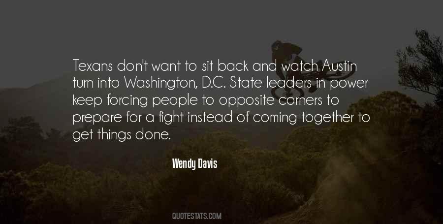 Wendy Davis Quotes #521066