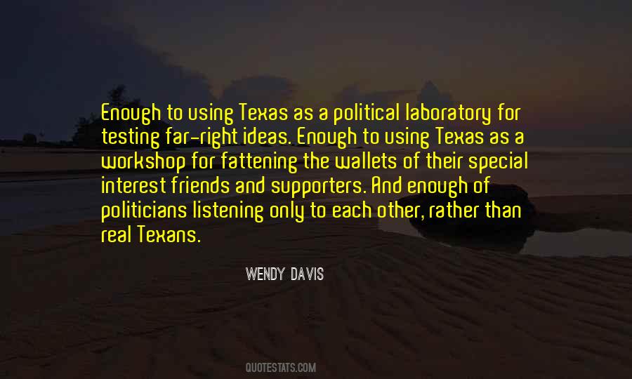 Wendy Davis Quotes #702473