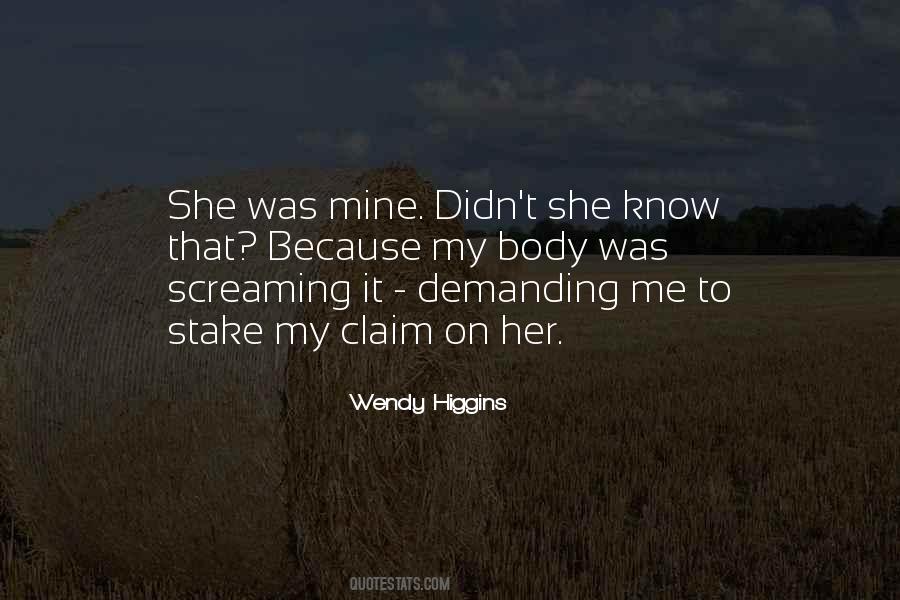 Wendy Higgins Quotes #1279186