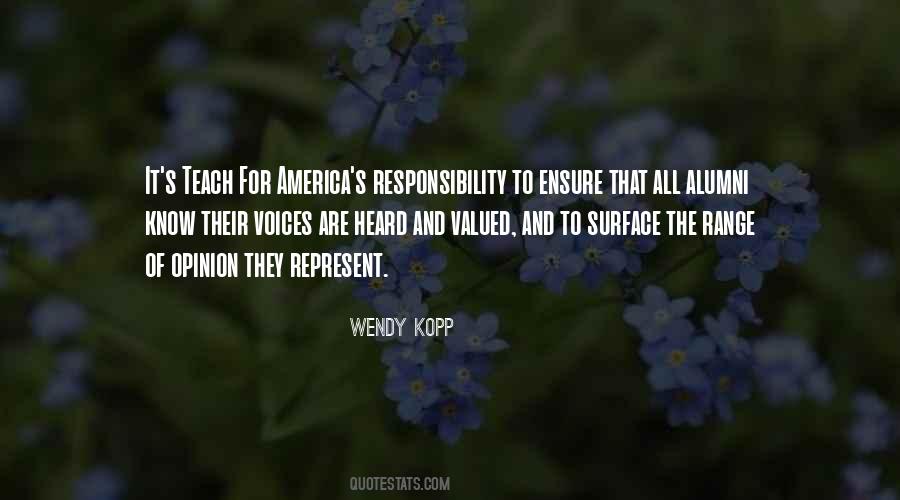 Wendy Kopp Quotes #1227032