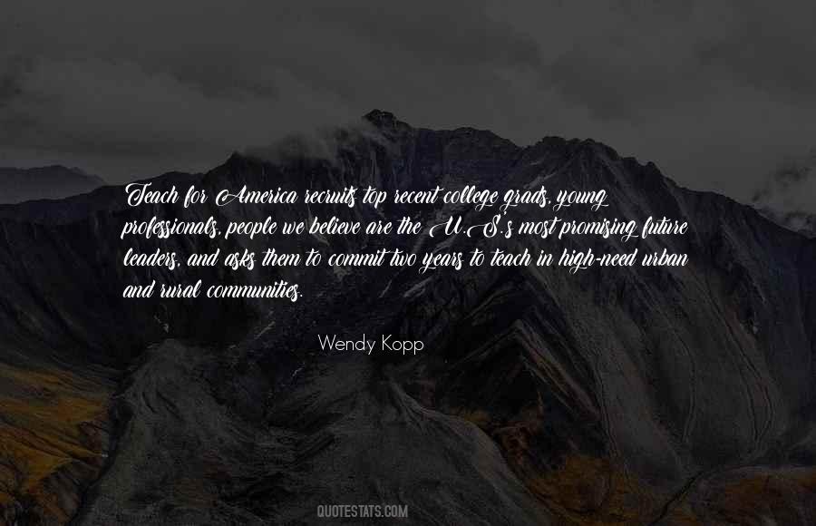 Wendy Kopp Quotes #884536