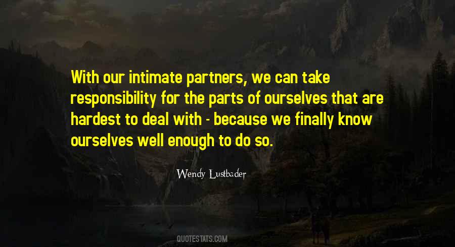 Wendy Lustbader Quotes #61818
