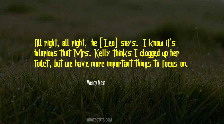 Wendy Mass Quotes #1405424