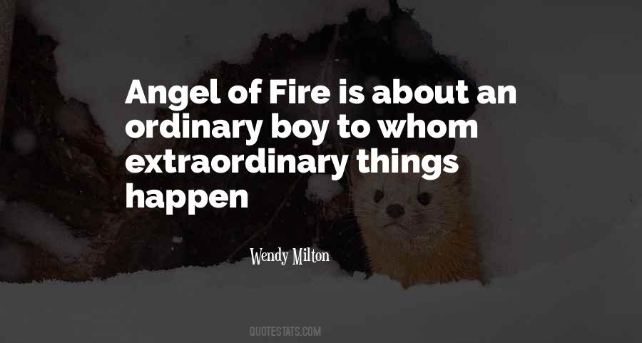 Wendy Milton Quotes #1451843