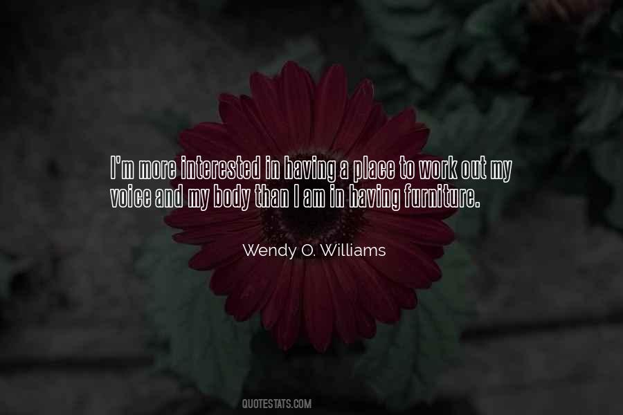 Wendy O. Williams Quotes #904508
