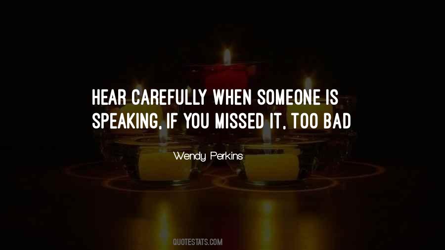 Wendy Perkins Quotes #785315 Wendy Perkins Quotes #785315