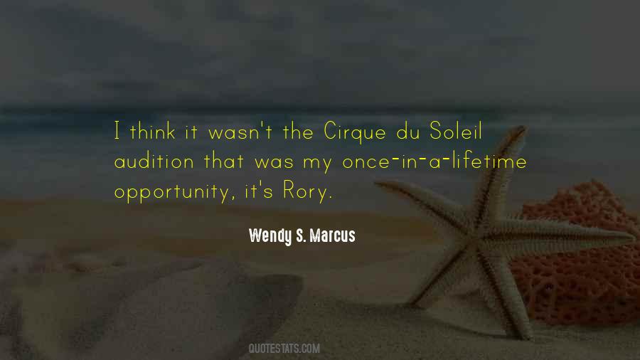 Wendy S. Marcus Quotes #1297018