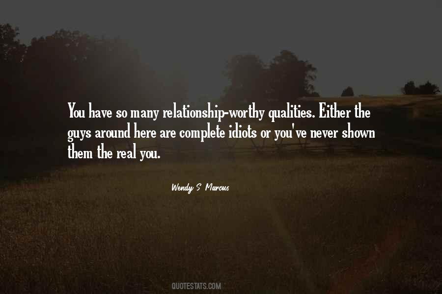 Wendy S. Marcus Quotes #483325