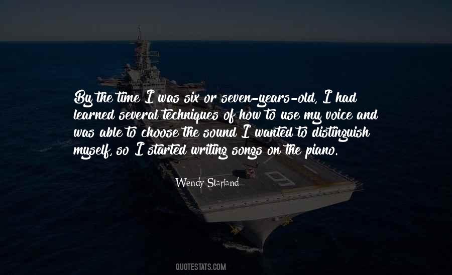 Wendy Starland Quotes #417334