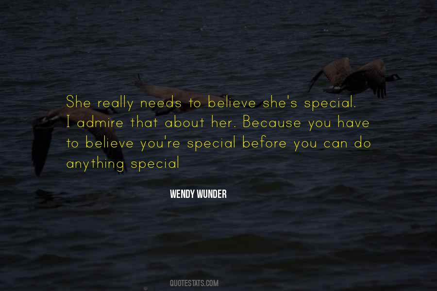 Wendy Wunder Quotes #1197715