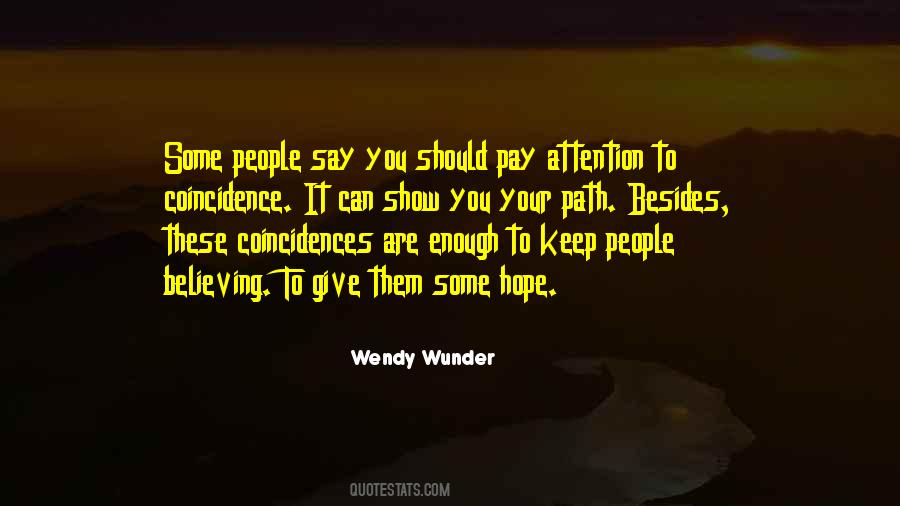 Wendy Wunder Quotes #776387