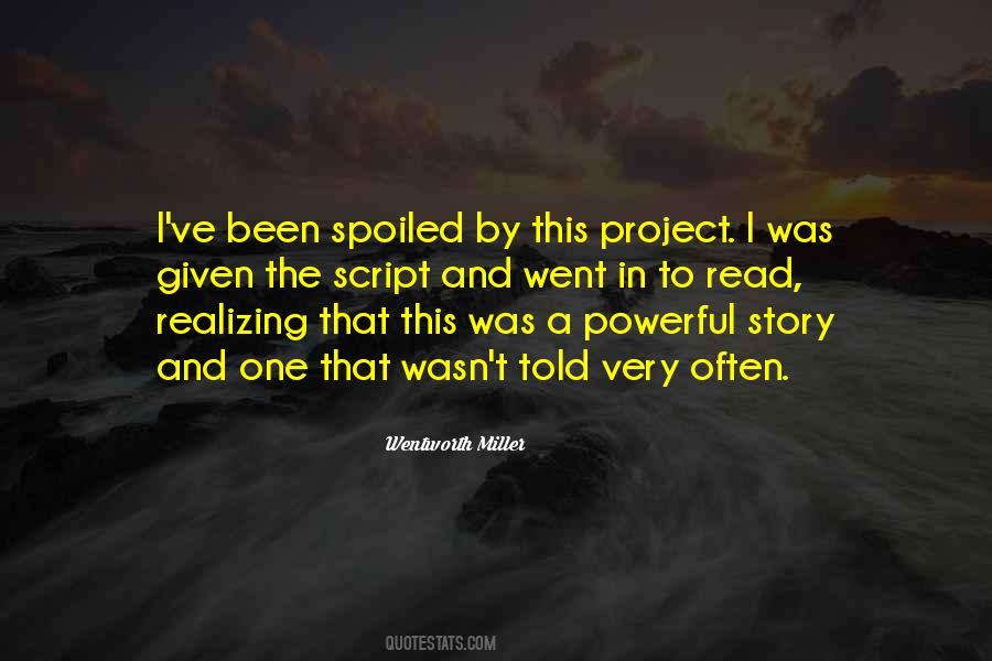 Wentworth Miller Quotes #52883