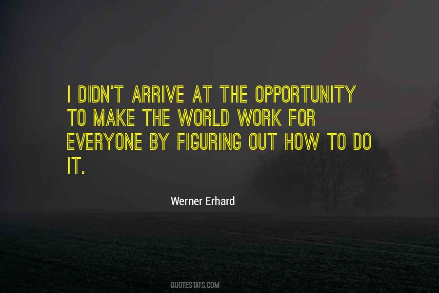 Werner Erhard Quotes #416201