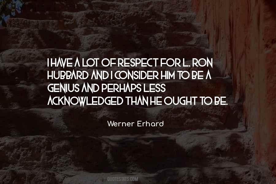 Werner Erhard Quotes #815794