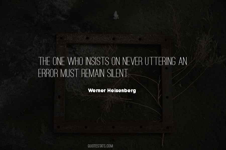 Werner Heisenberg Quotes #1716585
