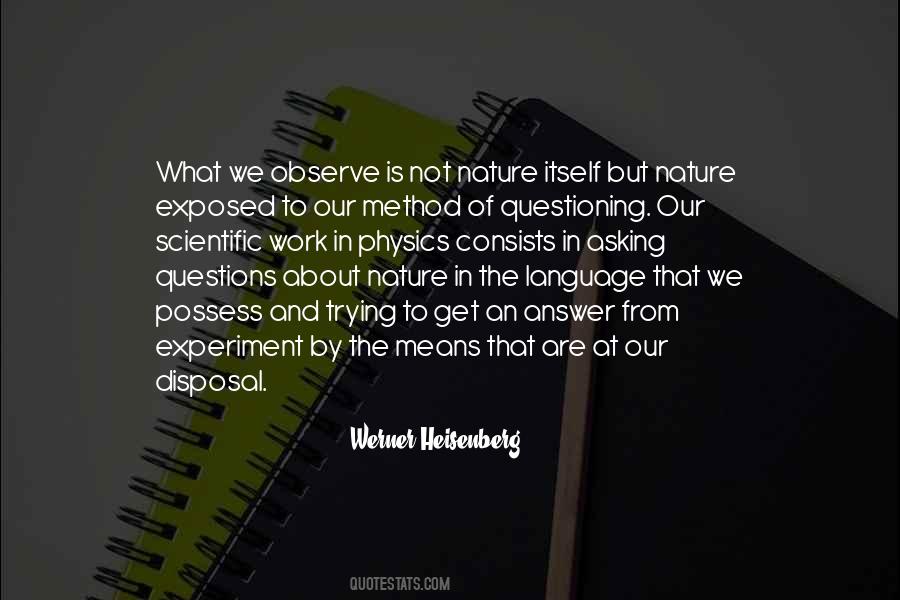 Werner Heisenberg Quotes #522945
