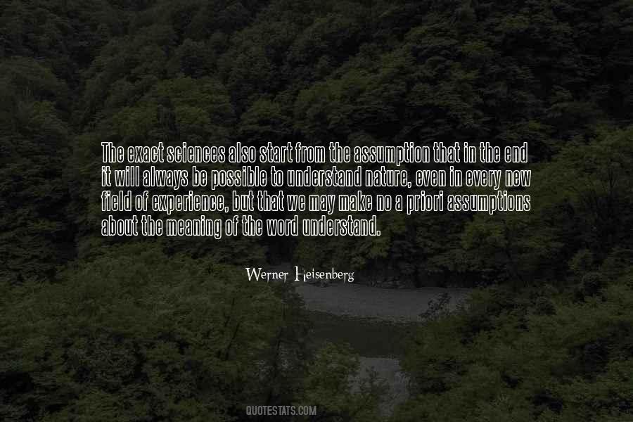 Werner Heisenberg Quotes #527649