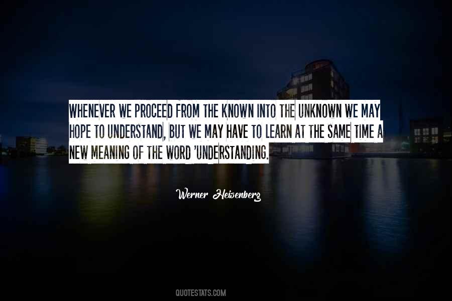 Werner Heisenberg Quotes #629989