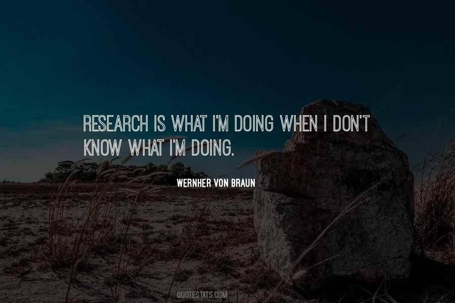 Wernher Von Braun Quotes #268360