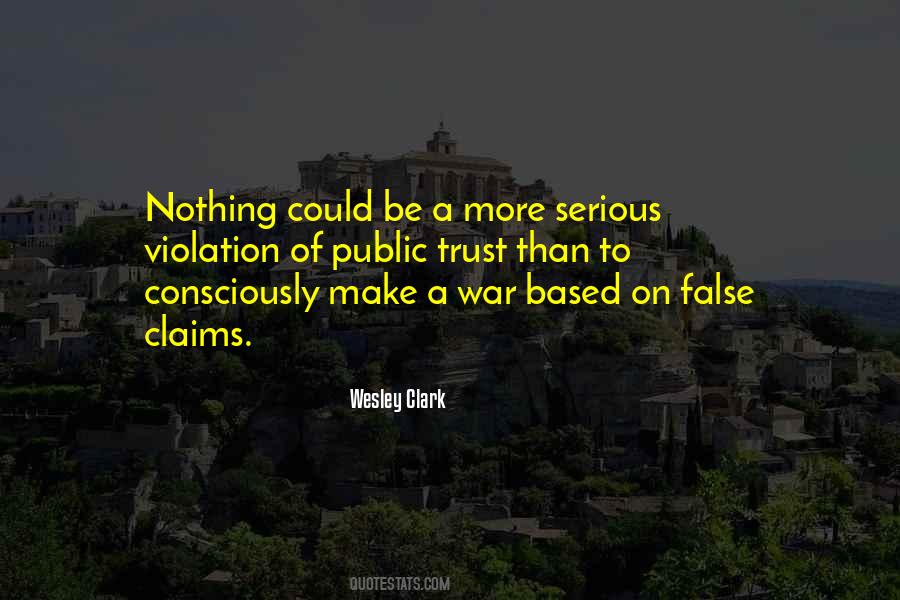 Wesley Clark Quotes #258880