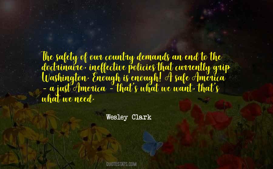 Wesley Clark Quotes #538574
