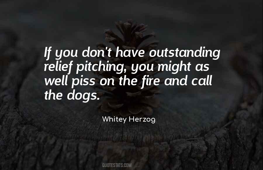 Whitey Herzog Quotes #830194