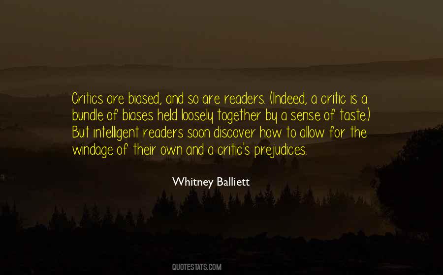 Whitney Balliett Quotes #1565471