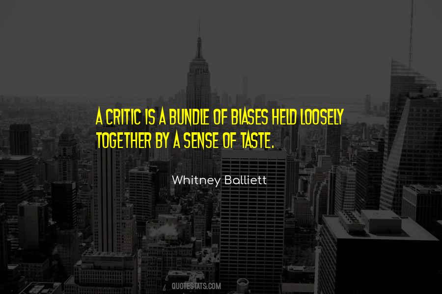 Whitney Balliett Quotes #1586613