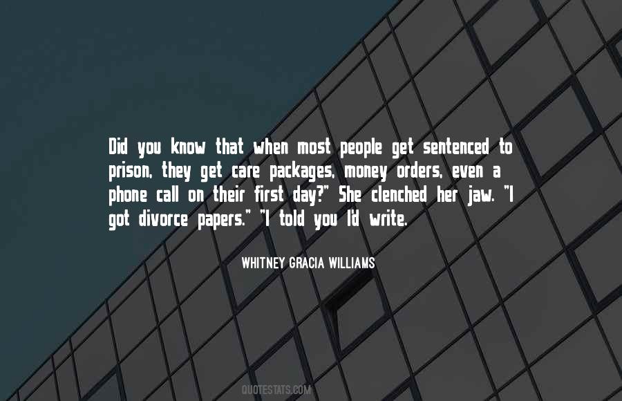 Whitney Gracia Williams Quotes #312819