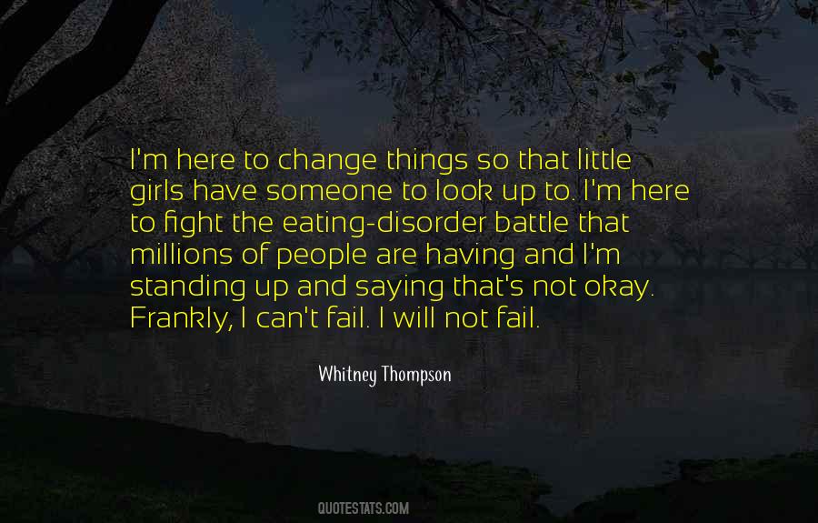 Whitney Thompson Quotes #64846