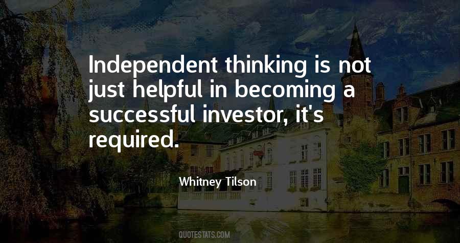 Whitney Tilson Quotes #1093722