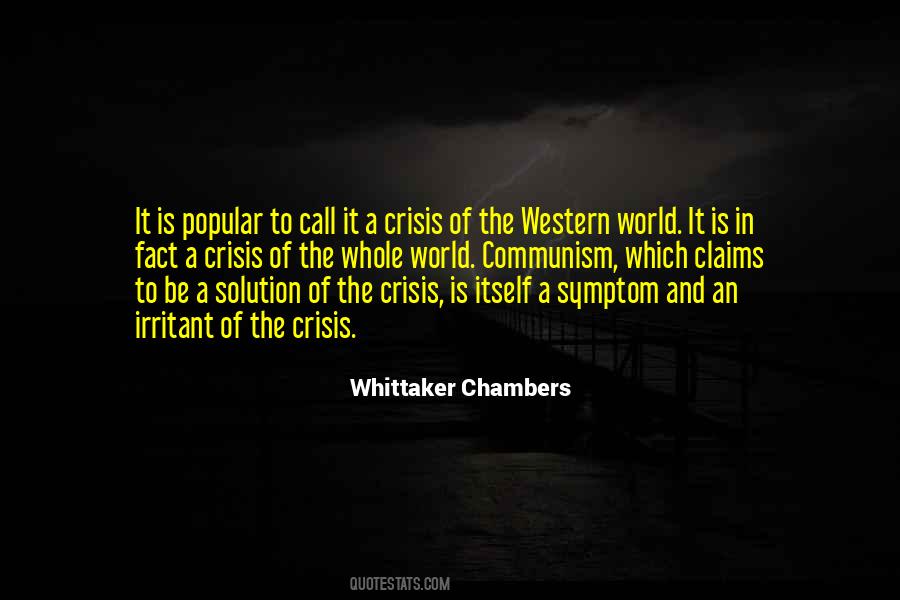 Whittaker Chambers Quotes #878412