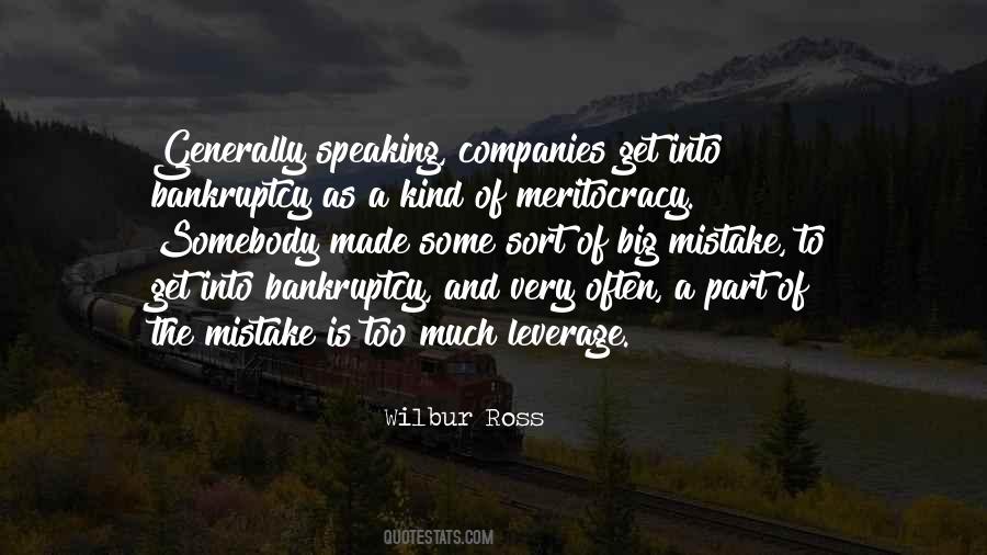 Wilbur Ross Quotes #1742281