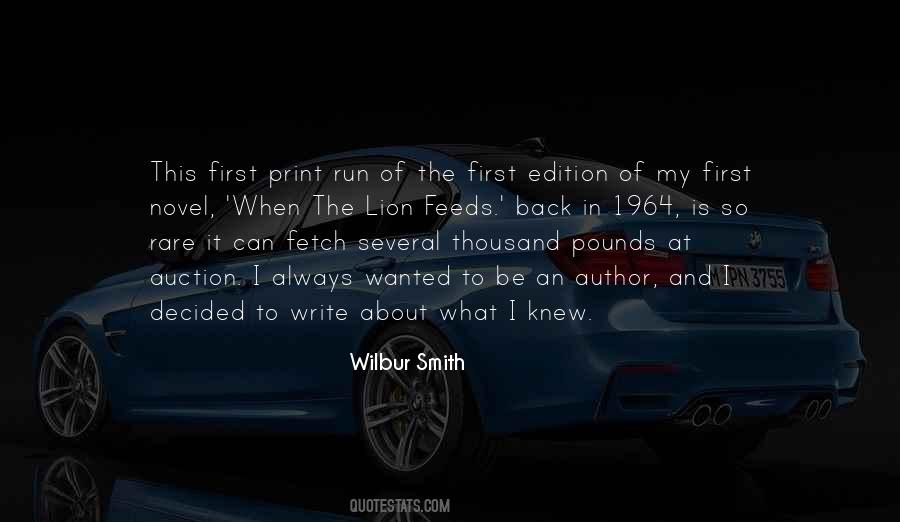 Wilbur Smith Quotes #1201680
