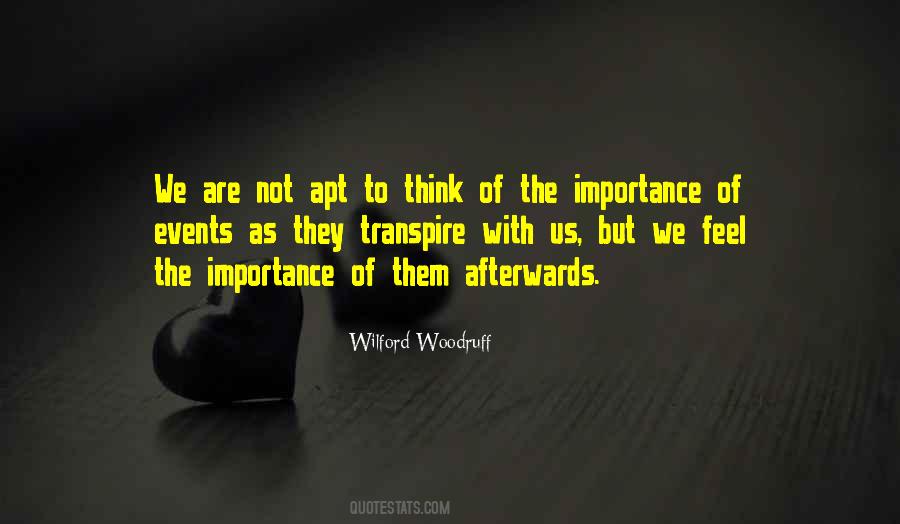 Wilford Woodruff Quotes #1870796