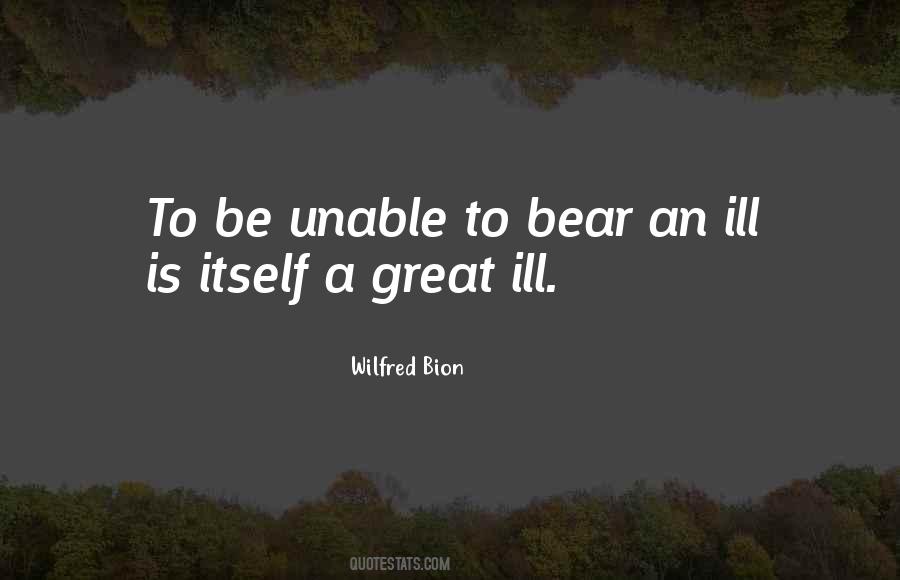 Wilfred Bion Quotes #1583509