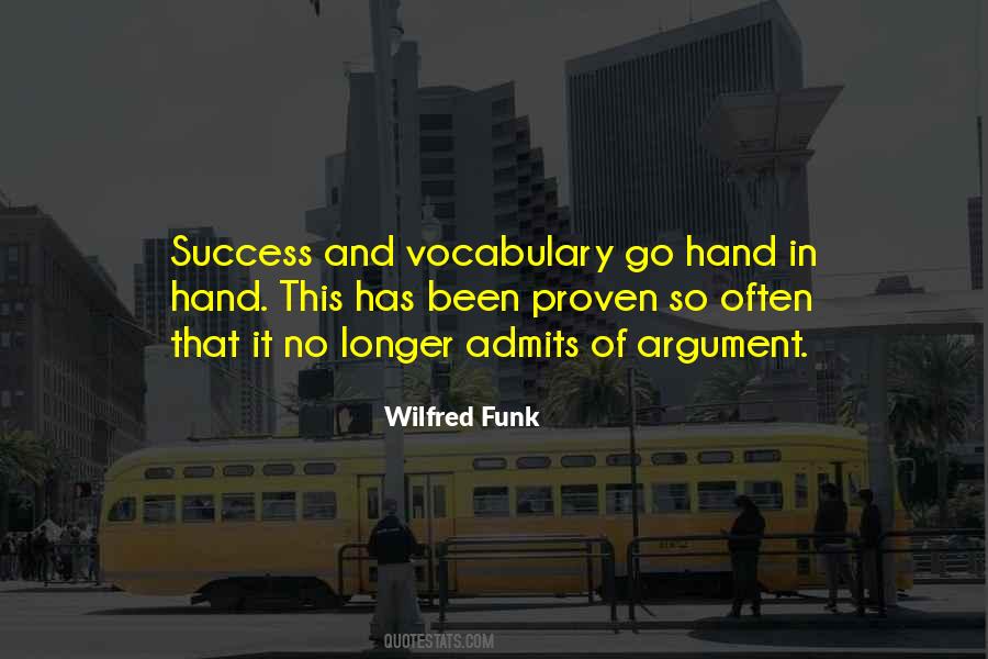 Wilfred Funk Quotes #1242865