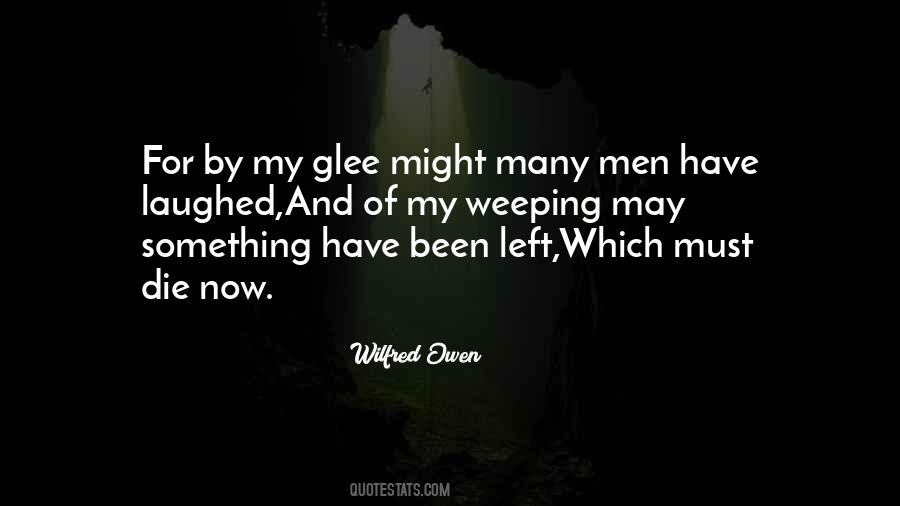 Wilfred Owen Quotes #1082388