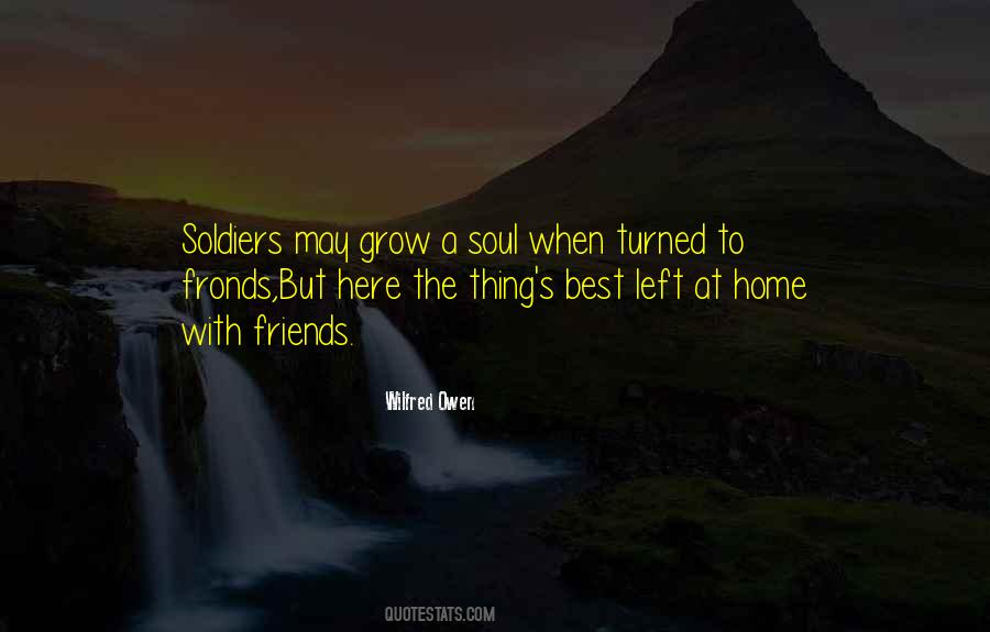 Wilfred Owen Quotes #1805433