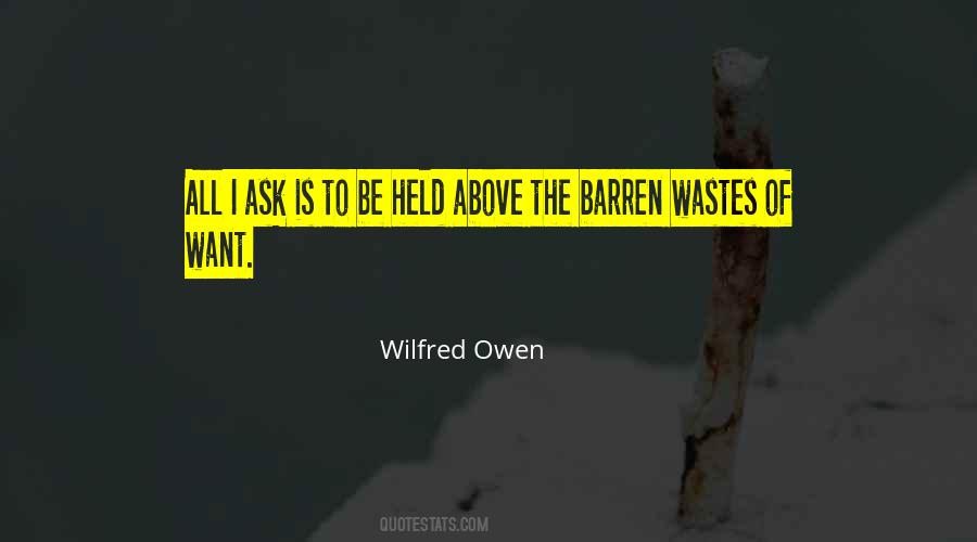 Wilfred Owen Quotes #184677