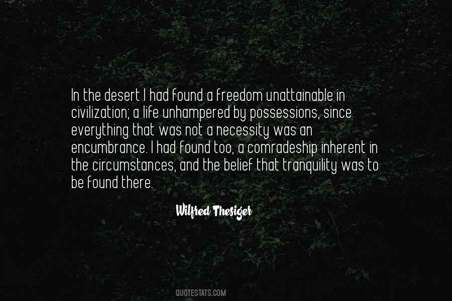 Wilfred Thesiger Quotes #499486