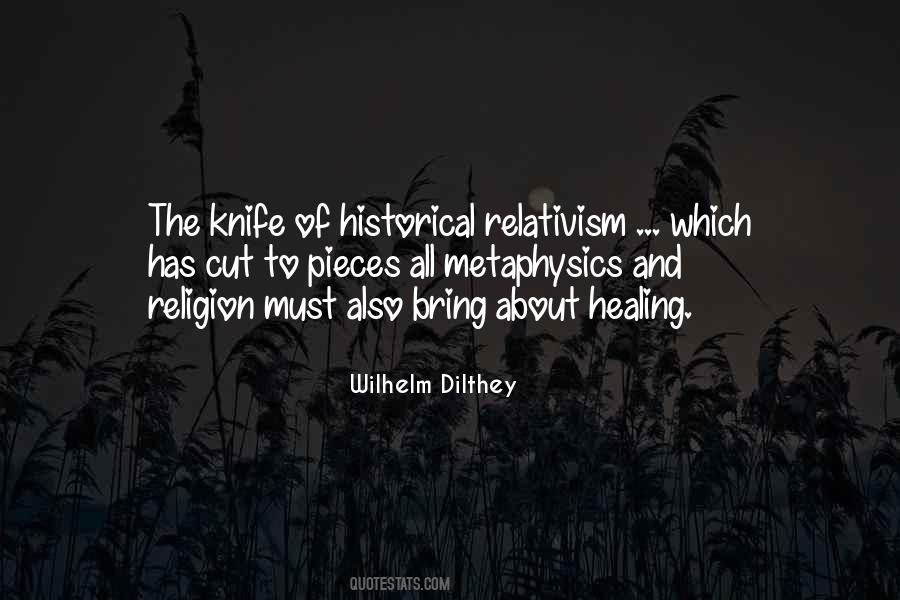 Wilhelm Dilthey Quotes #969399