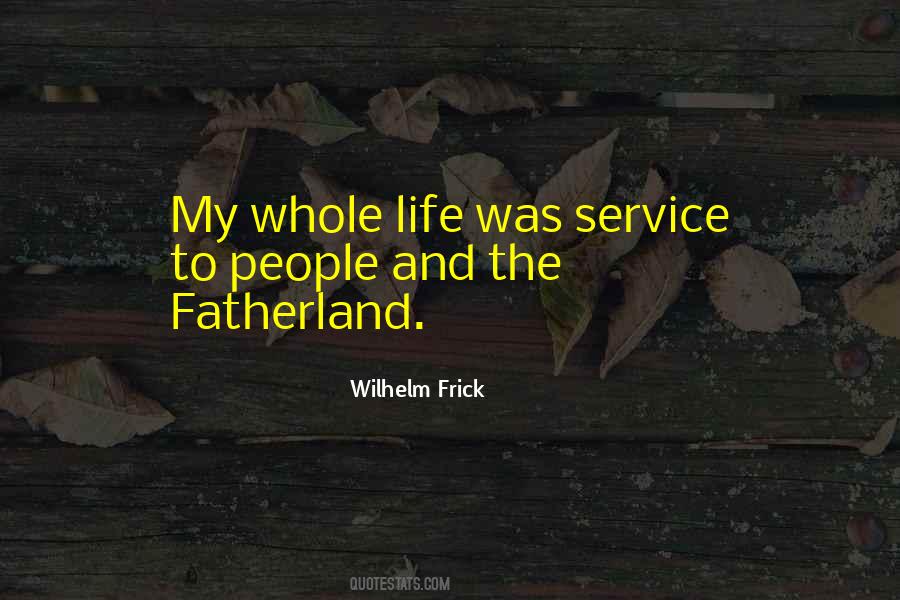 Wilhelm Frick Quotes #867501