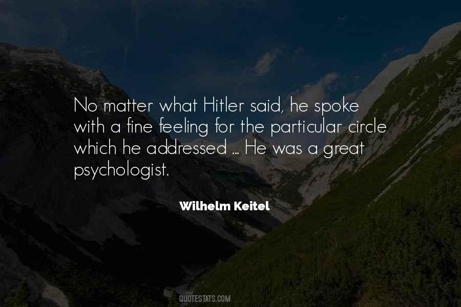 Wilhelm Keitel Quotes #1081714