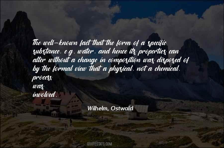 Wilhelm, Ostwald Quotes #1666170