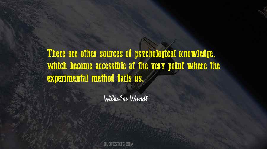 Wilhelm Wundt Quotes #1551438